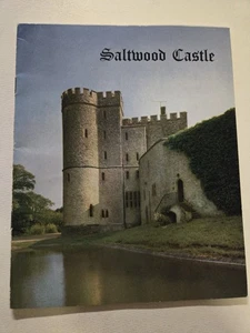 Saltwood Castle Guide Vintage 1970s Illustrated Photos & History Hythe Kent UK - Picture 1 of 10