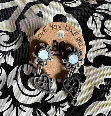 Brincos pendentes KONPLOTT - Coleção vintage 'Love You Like Hell'! - Imagem 1 de 2