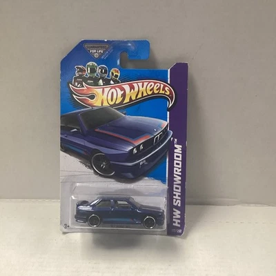 Hot Wheels HW Showroom (2012) Blue '92 BMW M3 Toy Car 172/250 - Image 1 of 2