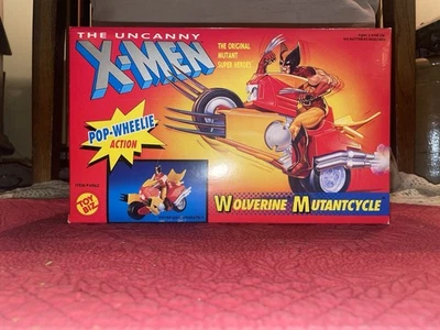 MARVEL THE UNCANNY X-MEN 1991 WOLVERINE MUTANTCYCLE TOY BIZ #4962 MISB - Image 1 of 4