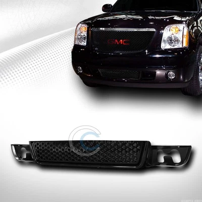 Fits 07-14 GMC Yukon/XL/Denali Blk Round Hole Mesh Front Lower Bumper Grille ABS Foto 1 de 2