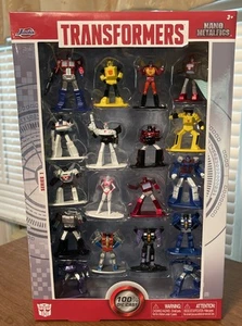 Jada Toys Transformers Nano Metalfigs 18 Piece Diecast Figures Series 1 NEW - Picture 1 of 5