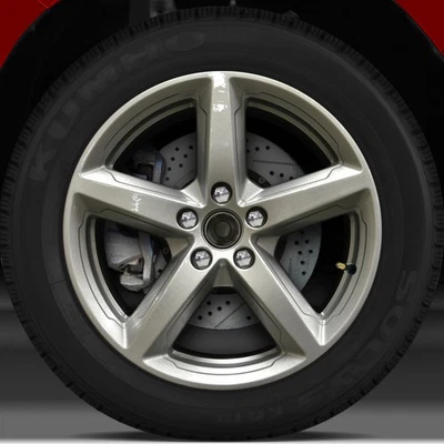 18x8 Factory Wheel (Sparkle Silver Full Face) for 2016-2017 Ford Explorer - Image 1 of 4