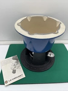 Juego de fondue para olla caliente Le Creuset hierro fundido cocina fuera de la red queso carne - Imagen 1 de 13