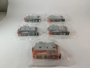 Genuine Canon PIXMA CLI-8BK & CLI-8Y Ink Cartridges (5 Pack) – 4 Black 1 Yellow - Picture 1 of 1