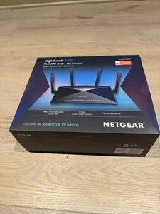 NETGEAR Nighthawk X10 AD7200 Tri-Band Smart Wi-Fi Router Black R9000-100NAS - Photo 1/6
