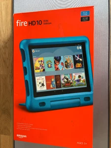 Tablet Amazon Fire HD10 Niños Azul En Caja (9ª Gen) Pantalla 10.1", Buen Estado - Imagen 1 de 4