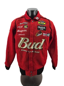 Vintage Dale Earnhardt Jr Budweiser NASCAR Jacket Chase Authentics Men’s L - Bild 1 von 13