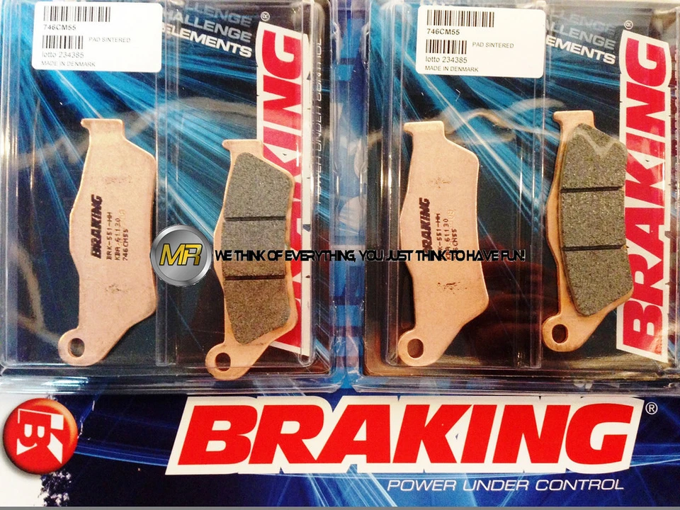 DUCATI MULTISTRADA 2 dischi 620 2005 05 PASTIGLIE ANTERIORE SINTERIZZATE FRENO B - Изображение 1 из 1