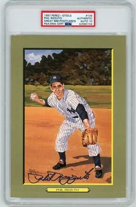 Phil Rizzuto Signed Perez Steele Great Moments - PSA DNA 10 - Picture 1 of 1