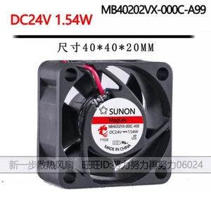 For Sunon MB40202VX-000C-A99 4cm 4020 DC 24V 1.54W Inverter recorder cooling fan - Picture 1 of 5