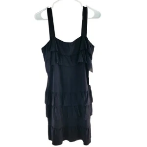 NWT L.A.M.B. Women’s Rare Black 100% Silk Fall 2007 Party Dress Size 8 - Picture 1 of 8