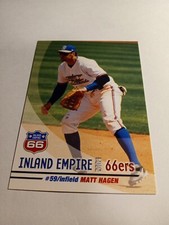 2004 Inland Empire 66ers Seattle Mariners Matt Hagen