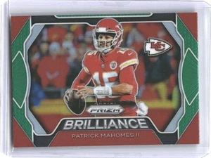 Patrick Mahomes II 2019 Panini Prizm Brilliance Green Prizm #B-PM Chiefs - Picture 1 of 2