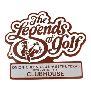 The Legends Of Golf - Clubhouse - 1978 Pin Onion Creek Club Austin Texas - Bild 1 von 2