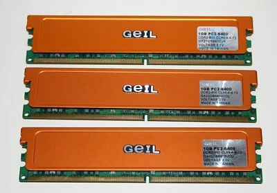GEIL 1Gb PC2-6400 DDR2-800 CL - Bild 1 von 2
