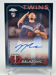 Actualización cromada Topps 2024 Jordan Balazovic RC automático #RA-JBA - Imagen 1 de 2