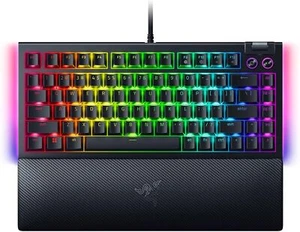 Razer BlackWidow V4 75% Klawiatura do gier Pomarańczowe przełączniki Chroma RGB US ISO 1 - Zdjęcie 1 z 7