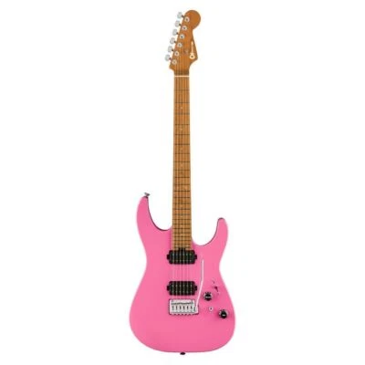 Charvel ProMod DK24 HH 2PT CM 6-String Electric Guitar Bubblegum Pink - Image 1 of 4