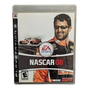 PS3 NASCAR 08 (Sony PlayStation 3, 2007) Tony Stewart Cover CIB No Fingerprints  - Picture 1 of 3