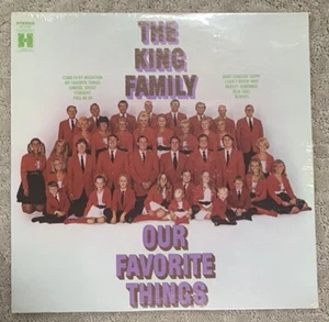 The King Family Our Favorite Things Vinyl Record Harmony Records HS 11367 Sealed - Imagen 1 de 3