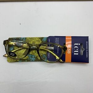 ICU Eyewear Womens Pasadena +1.50 strength Reading Glasses 