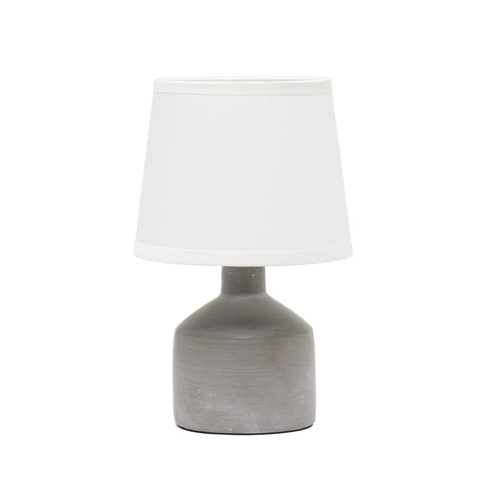 LT2080-GRY Mini Bocksbeutal Concrete Table Lamp Gray