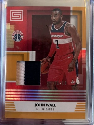 2017–18 образцы статуса Panini настенная игра John ношенная ЗОЛОТАЯ /10 новых волшебников 💎 🔥 - Изображение 1 из 3