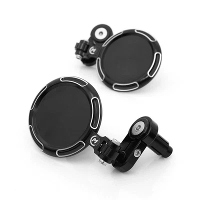 Espejos retrovisores de barra de motocicleta Black Sonic para Yamaha XSR900 2016-2021 Foto 1 de 4