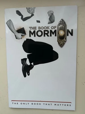 THE BOOK OF MORMON The Musical LARGE theatre PROGRAMME /BROCHURE K J Hippensteel - Image 1 of 4