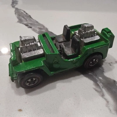 Hot Wheels Redline Tolva de Hierba Verde Aqua 1971 Original Coche De Colección Foto 1 de 4