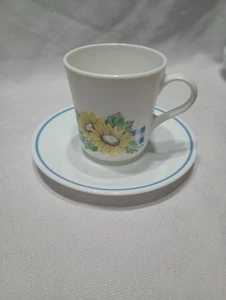 Corelle By Corning. Sunsations. 2 Cup And Saucer Sets. - Picture 1 of 6