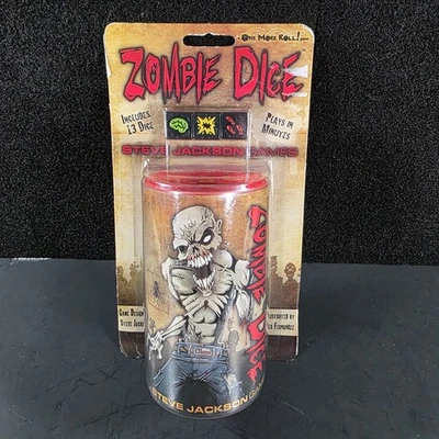 Zombie Dice Game Steve Jackson Games 1st Edition 2010 NEW SEALED - Image 1 of 4