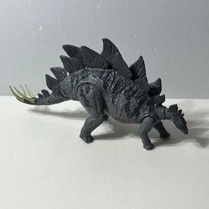 Jurassic Park World Action Attack Stegosaurus 2017 cola llamativa figura juguete - Imagen 1 de 10
