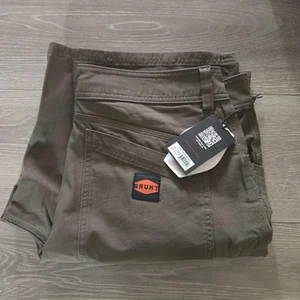 Brunt The Torra ShortWater-Resistant Stretch Work Short Size 36 Brown - Picture 1 of 3