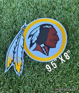 WASHINGTON REDSKINS GRÖSSTER 9,5" Aufnäher Bügelbild bestickt USA Verkäufer - Bild 1 von 4