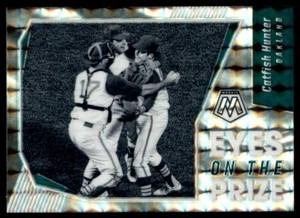 2021 Panini Mosaic #EOP3 Catfish Hunter Eyes on the Prize - Picture 1 of 4