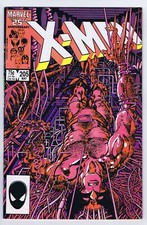 UNCANNY X-MEN #205. KEY ISSUE 1986 BARRY WINDSOR SMITH