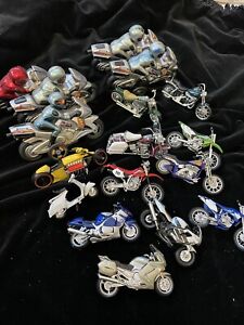 Lot of Toy motorcycles 