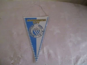 Manchester City Original 70iger Jahre Wimpel "Manchester City Wappen" Neu - Picture 1 of 2
