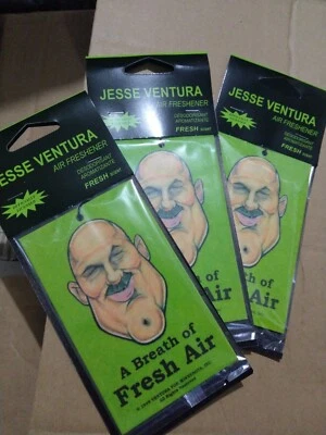 Paquete de 3 ambientadores Jesse Ventura Minnesota lucha libre WWE gobernador Foto 1 de 2