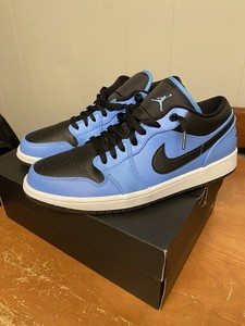 Las mejores ofertas en Jordan 1 Low Universidad Azul Negro | eBay