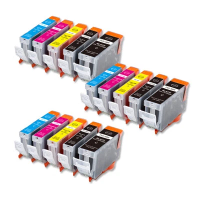 Ink Cartridges Set for PGI-5 CLI-8 works for Canon Pixma MP530 MP600 MP800 MP810 - Image 1 of 4