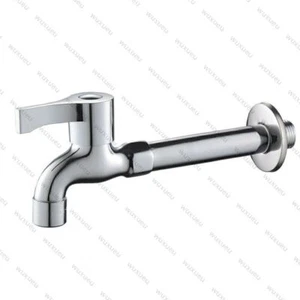 20cm long single hand wall cold water tap bathroom faucet garden tap valve - Picture 1 of 3