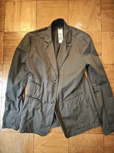 Preowned TRANSIT UOMO Italy Green M 36 38 Slim Blazer Unlined Natural Shoulder - Picture 1 of 6