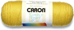 Caron Simply Soft Acrílico Aran Hilo De Tejer 170g - 9782 Oro - Imagen 1 de 2