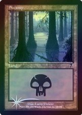 Swamp 348 - Foil New MTG Seventh 7th Edition Magic 2B3