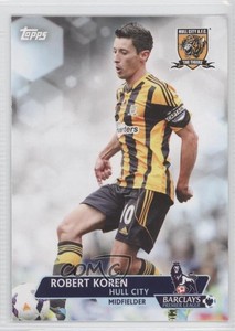 2013 Topps English Premier Gold Robert Koren #39