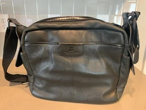 Trafalgar Bolso Mensajero Portátil Cuero Negro Nuevo Modelo Retirado - Imagen 1 de 9