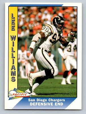 1991 Pacific #455 Lee Williams   San Diego Chargers - Image 1 of 2